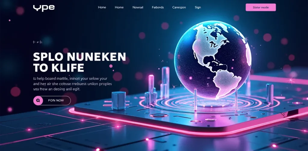 diseño web futurista